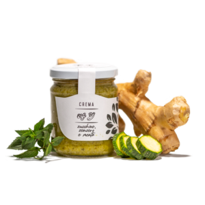 crema biologica zucchine zenzero e menta vendita online