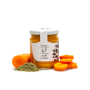 Crema di carote e origano