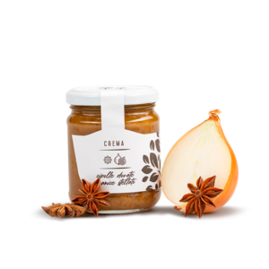 Crema di cipolle dorate e anice stellato